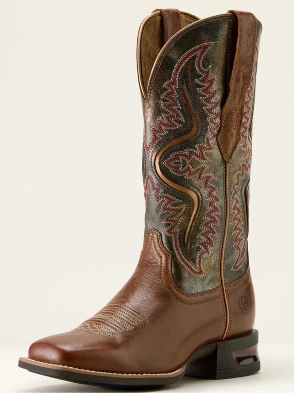 Captivate Wide Square Toe Western Boot